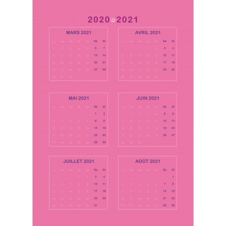 AGENDA LES NOMBRILS 2020-2021