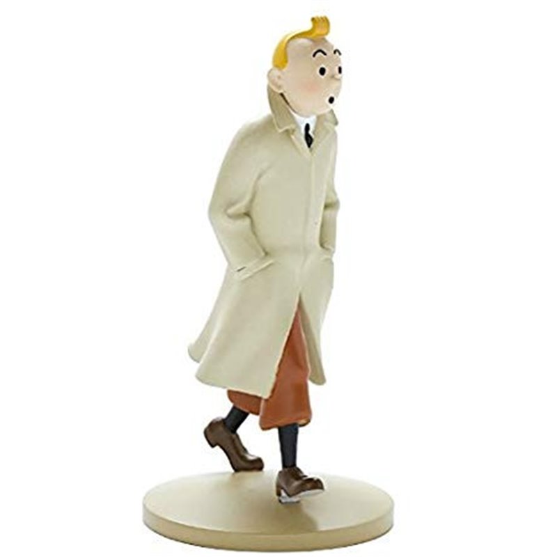 FIGURINE RESINE (COLLECTION 12CM) - TINTIN TRENCH