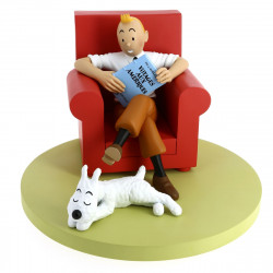 RESINE - LES ICONES - TINTIN FAUTEUIL