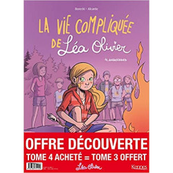 LA VIE COMPLIQUÉE DE LÉA OLIVIER BD - PACK T04 ACHETÉ  T03 OFFERT