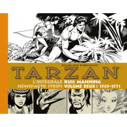 TARZAN : L'INTÉGRALE RUSS MANNING  - 2 - NEWSPAPER STRIPS VOLUME DEUX : 1969-1971