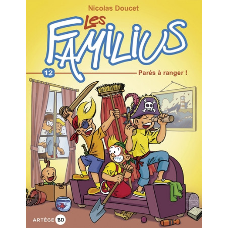 LES FAMILIUS, PARÉS À RANGER ! - TOME 12