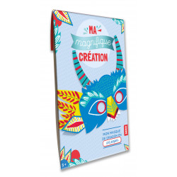 MA MAGNIFIQUE CREATION - MON MASQUE DE DRAGON EN ART PAPER