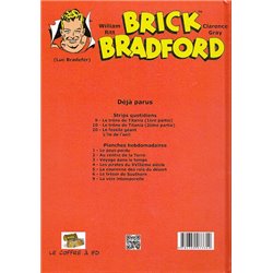 LUC BRADEFER - BRICK BRADFORD (COFFRE À BD) - BRICK BRADFORD - PLANCHES HEBDOMADAIRES TOME 9 - LA VOIX INTEMPORELLE