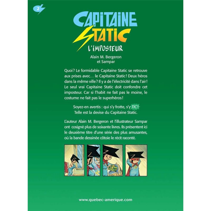 CAPITAINE STATIC - 2 - L'IMPOSTEUR