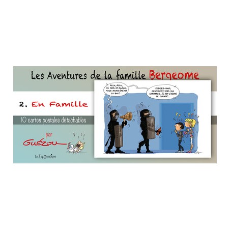 LIVRET COLLECTION : LES AVENTURES DE LA FAMILLE BERGEOME N 2. EN FAMILLE