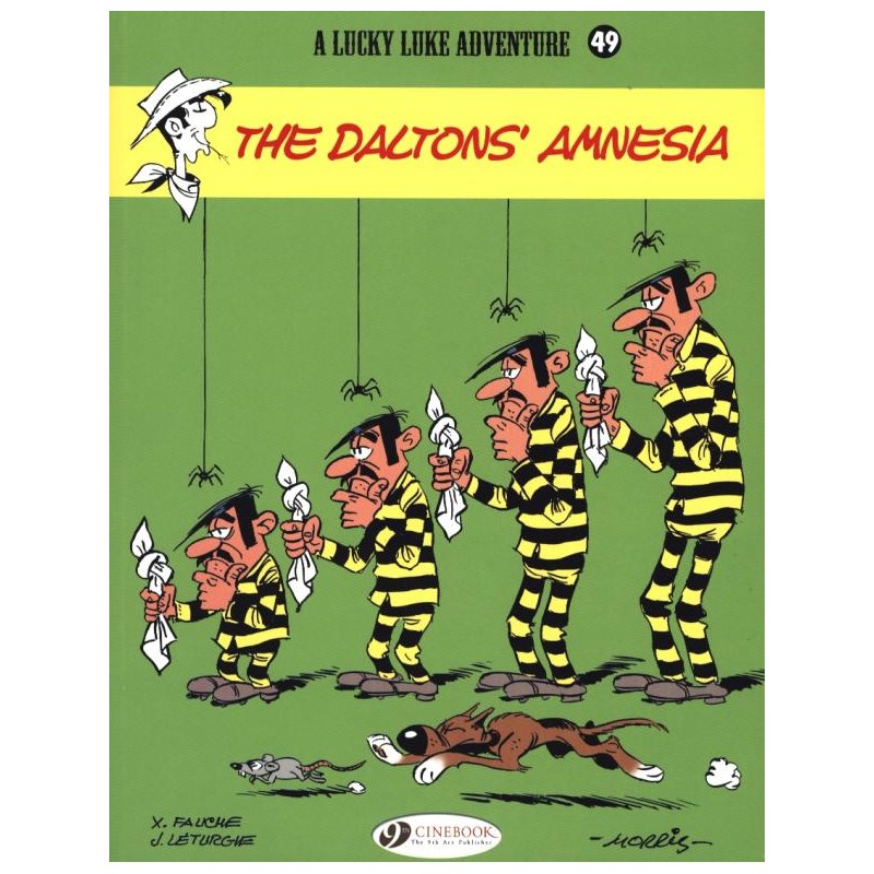 LUCKY LUKE - TOME 49 THE DALTONS' AMNESIA