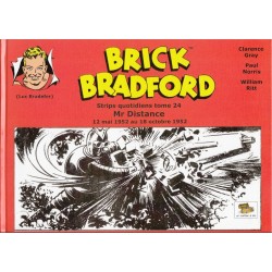 LUC BRADEFER - BRICK BRADFORD (COFFRE À BD) - BRICK BRADFORD - STRIPS QUOTIDIENS TOME 24