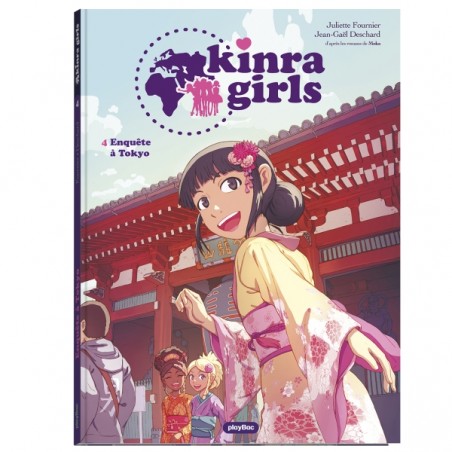 KINRA GIRLS - BD - ENQUÊTE À TOKYO - TOME 4