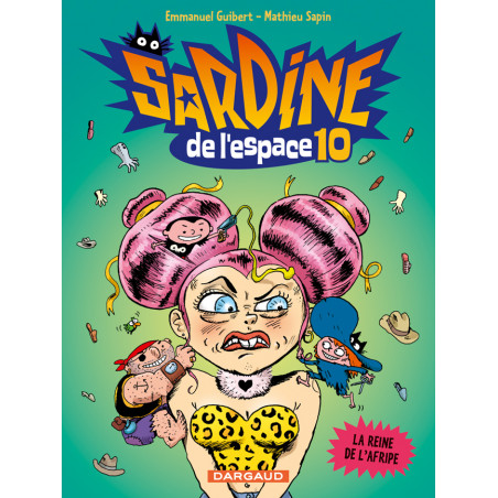 SARDINE DE L'ESPACE - DARGAUD - 10 - LA REINE DE L'AFRIPE