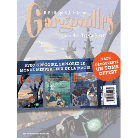 Gargouilles Pack T1 à T3 1 tome offert 