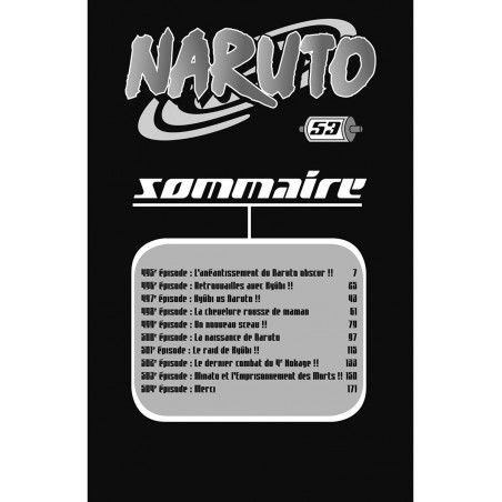 NARUTO - 53 - LA NAISSANCE DE NARUTO