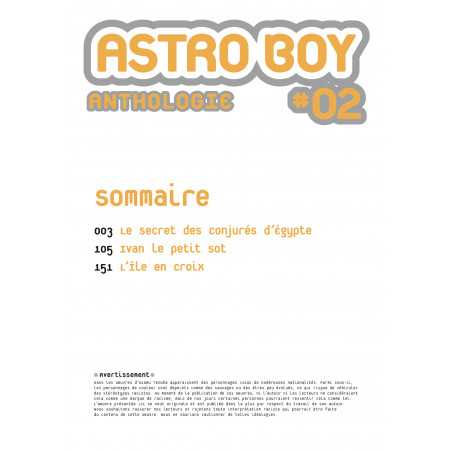ASTRO BOY (KANA) - 2 - ANTHOLOGIE 02