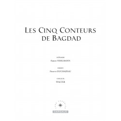 LES CINQ CONTEURS DE BAGDAD - TOME 0 - CINQ CONTEURS DE BAGDAD (LES)