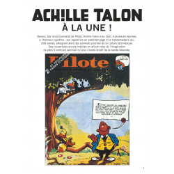 ACHILLE TALON - INTÉGRALES - TOME 4 - MON OEUVRE À MOI - TOME 4