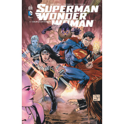 SUPERMAN-WONDER WOMAN - 1 - COUPLE MYTHIQUE