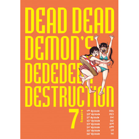 DEAD DEAD DEMON'S DEDEDEDE DESTRUCTION - TOME 7
