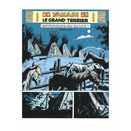 YAKARI - TOME 10 - LE GRAND TERRIER (VERSION 2012)