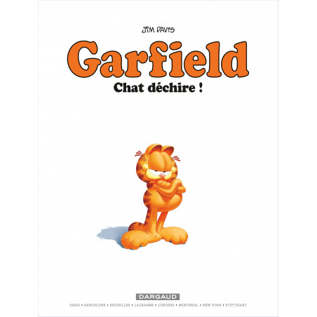 GARFIELD - 53 - CHAT DÉCHIRE