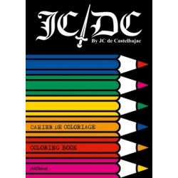 CAHIER DE COLORIAGE JCDC BY JC DE CASTELBAJAC - PETIT FORMAT