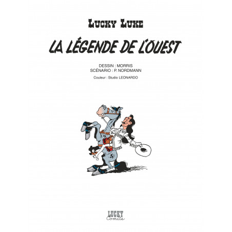 LUCKY LUKE - 70 - LA LÉGENDE DE L'OUEST