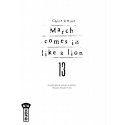 MARCH COMES IN LIKE A LION - TOME 13