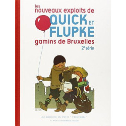 QUICK ET FLUPKE -5- (CASTERMAN, FAC-SIMILÉ N&B) - 2 - LES NOUVEAUX EXPLOITS DES GAMINS DE BRUXELLES