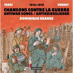 (AUT) TARDI - 24 - CHANSONS CONTRE LA GUERRE (AVEC CD)