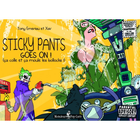 STICKY PANTS - 2 - STICKY PANTS GOES ON